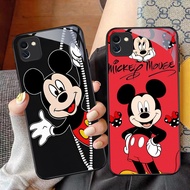 NC-57 Mickey Mouse Glass Case For Samsung A03 A04 A05 M04 F04 A04E Core