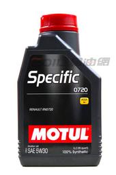 【易油網】【缺貨】MOTUL SPECIFIC 5W30 0720 C4 5W-30全合成機油 雷諾 RENAULT