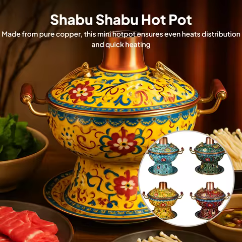 Shabu Shabu Hot Pot Shabu Pot Cookware Stainless Steel Cooking Pot Old Beijing Hot Pot Kitchen Cookw