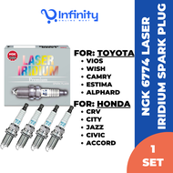 NGK 6774 Laser Iridium Spark Plug For City/ Accord/ Jazz/ Fit