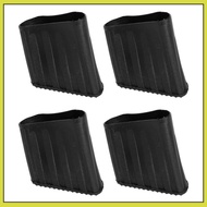 4 Pcs Ladder Foot Cover Versatile Rubber Feet for Ladders Non- RV 5.00X4.30X2.70CM Black yijungpi