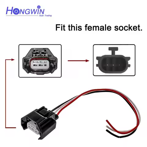 1/5/10/20pcs 3Pin Crank Camshaft Position Sensor Plug Connector Harness For Nissan Infiniti 23731-4M