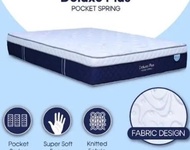FF Central deluxe plus Pocket kasur spring bed full pocket medium feel