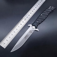 g10手柄俄羅斯小刀不鏽鋼摺疊刀具隨身攜帶野外軍刀水果刀