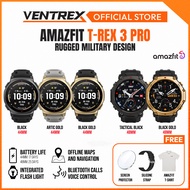 AMAZFIT T-Rex 3 Pro Amazfit Watch 44mm 48mm Smart Watch Jam Running Hiking GPS Smartwatch amazefit H