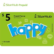 Starhub Prepaid E-Top Up Main $5