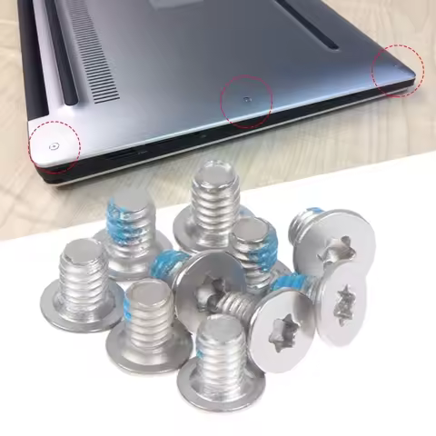 Set of 10 Hexagon Torx Screws for XPS13 15 9343 9350 9360 9550 9560 5510 5520 9365 Reliable Bottom C