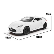 1: 37 Toyota GR86 ZN8 Model Car Small Sports FT86 GR 86 FA24