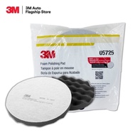 3M 05725 Foam Polishing Pad Black Sponge (Double Pack Of 2 Sheets)