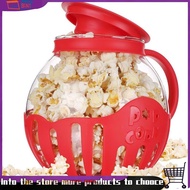 【jiaobin1】Popcorn Maker Microwave Snack Popcorn Air Poppers 2.25 Quart Popcorn Bowl Borosilicate Kit