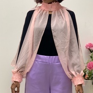 Women's Wedding Party Bolero Premium Peach Lace Dress Accessories Bww063