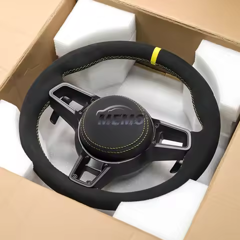 Suede Steering Wheel for Porsche Boxste Cayenne 911 955 957 Turbo 991 996 997 970 970.2 981 987 992 