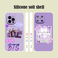 BTS Aesthetic Lilac For Vivo Y91C Y15A Y15S 2021 Phone Case Square Edge