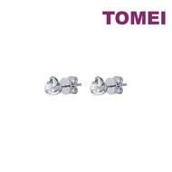 TOMEI Diamond Earrings, White Gold 585