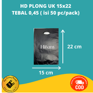 Plastik Packing HD Plong Uk 15x22 isi 50 pcs Tebal 0.45 Plastik Olshop Murah | Kantong Plastik | Pla