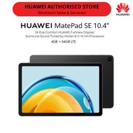 Huawei Matepad SE 2022 LTE 4GB + 64GB (Graphite Black) Can put Sim card Tablet Android Tablet Tablet Murah