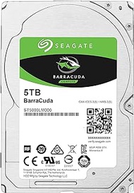 Seagate BarraCuda 5TB Internal Hard Drive HDD – 2.5 Inch SATA 6Gb/s 5400 RPM 128MB Cache for Computer Desktop PC (ST5000LM000)