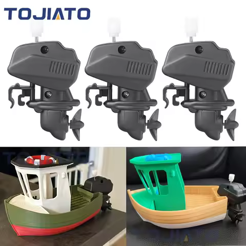 Original Bamboo Lab Makerworld MH010 3D Printed Boat Model Components Kit 3D Printing DIY Creative G