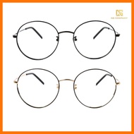 2ditor Round Blue Light Blocking Korean Glasses 1pc Blue Light Protection