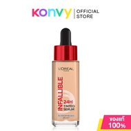 Loreal Paris Infallible 24H Tinted Serum 30ml # ลอรีอัล ปารีส รองพื้นเซรั่ม #2-3 Light