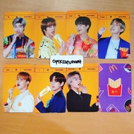 Poca BTS X MCD UNOFFICIAL / BTS PHOTOCARD (Price PER Unit / Sheet)