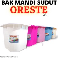 Bak Mandi / Bak Air Sudut Bahan PVC ORESTE 70 LITER