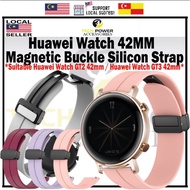 Huawei Watch GT3 42mm / Huawei Watch GT2 42mm Magnetic Buckle Silicon Strap ,Tali Jam Magnetik 20MM 