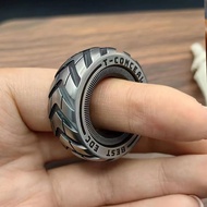 Fidget Spinner EDC  Mechanic ring edc decompression toy metal magnetic mechanical ring fingertip top