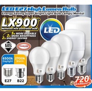 【SIRIM】LED Bulb E27 Mentol LED Rumah  Light Bulb Lampu 2700k / 6500k 5W 7W 9W 10W 12W 15W 18W Lamp Downlight LED 灯泡