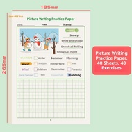 DLIOG | 1st-3rd Grade B5 Picture Drawing Writing Exercise Book