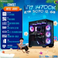 BONMECOM2 คอมประกอบ / CPU i7 14700K / RTX 5070 12GB / Case ตัวใหญ่เลือกแบบได้/DDR5