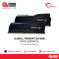G.Skill Trident Z5 RGB DDR5 32GB (2x16GB) 6000MHz CL36 Kit (Black / Silver / White)