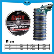 Sufix 832 Connecting PE String - Neon Lime, 20Lb