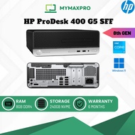 PC i3/i5/i7 HP ProDesk 400 G5 SFF Intel Core (8th Gen) / 8GB RAM / 240GB SSD / Win 11 Pro (Refurbish