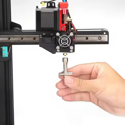 3D Printer Nozzle Tool 4in1 M2 M2.5 M3 M4 Screw Nut Hexagonal Cross Wrench For E3D V6 MK8 Nozzles Mi