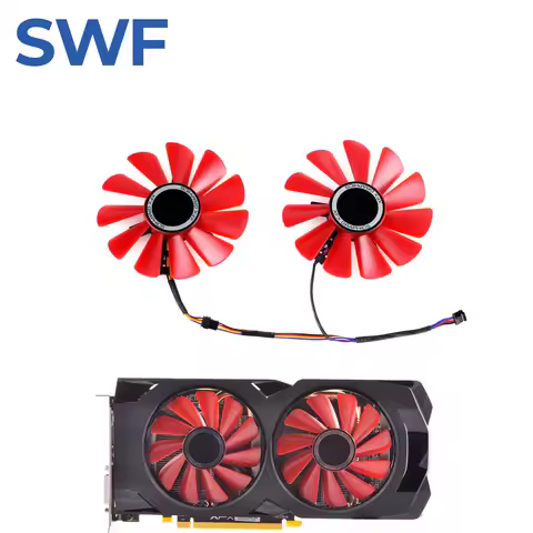 85MM FDC10U12S9-C RX570 RX580 Graphics Card Cooling Fan For XFX RX 570 580 RX Video Card Cooler Fan