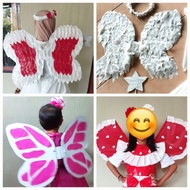 Costume Wings | Recycled Wings | Wings From Plastic Bags