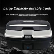 🔥MALAYSIA🔥 Motorcycle Box with Safety Lock GSB Motorbike Luggage Box 47L Motor Storage waterproof mo