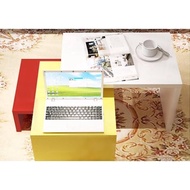 FOREVER 3-in-1 Swivel Coffee Table (White/Red/Yellow)