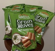 澳洲🇦🇺SUNBITES Grain Waves 香蔥酸忌廉味波浪穀物脆片