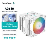 Deepcool ag620 kỹ thuật số tháp tản nhiệt 6 nhiệt ống bộ làm mát CPU 120mm quạt tản nhiệt 260W Quạt