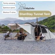 Vidalido SanStay Tunnel Family Tent 2 Room Large Premium Materials