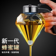 Honey Jar Special Bottle Glass Oil Pot Honey Jar Squeeze Glass Jar Oil Vinegar Small Oil Bottle Seas