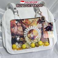 Genshin Impact bag Ita bag Tote Bag Japanese Itabag Anime Bag Lolita Bag Sling bag