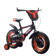 SPIDERMAN sepeda anak laki ELEMENT COYOTE - MORTEIN - VELION 12 inch 16 inch 18 inch karakter MARVEL