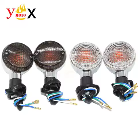 VN750/800 Motorcycle 3 Wires Front Turn Signal Light Indicator For Kawasaki Vulcan VN750 VN800 VN900