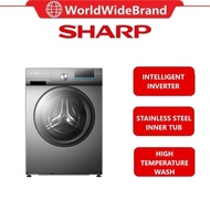 Sharp 7KG Inverter 5 Star Front Load Washing Machine ESFX7APG