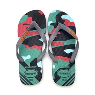 Havaianas Flip Flops - Fashionable and versatile leaf-pattern camouflage style casual outerwear dail