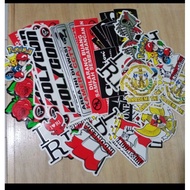 MOTORCYCLE STICKERS CONTENTS 100 PCS / STICKERS