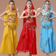 Adult Dance Costume Indian Dance Costume Ethnic Xinjiang Dance Costume Belly Dance Costume Suit T062